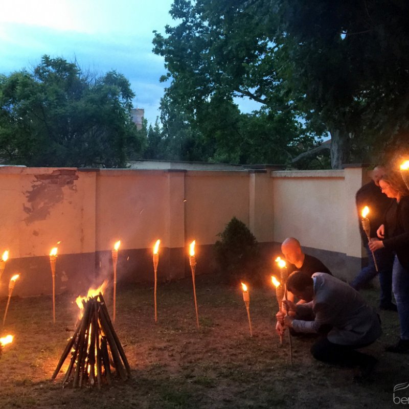 Trianon 100 . fáklyagyújtás14